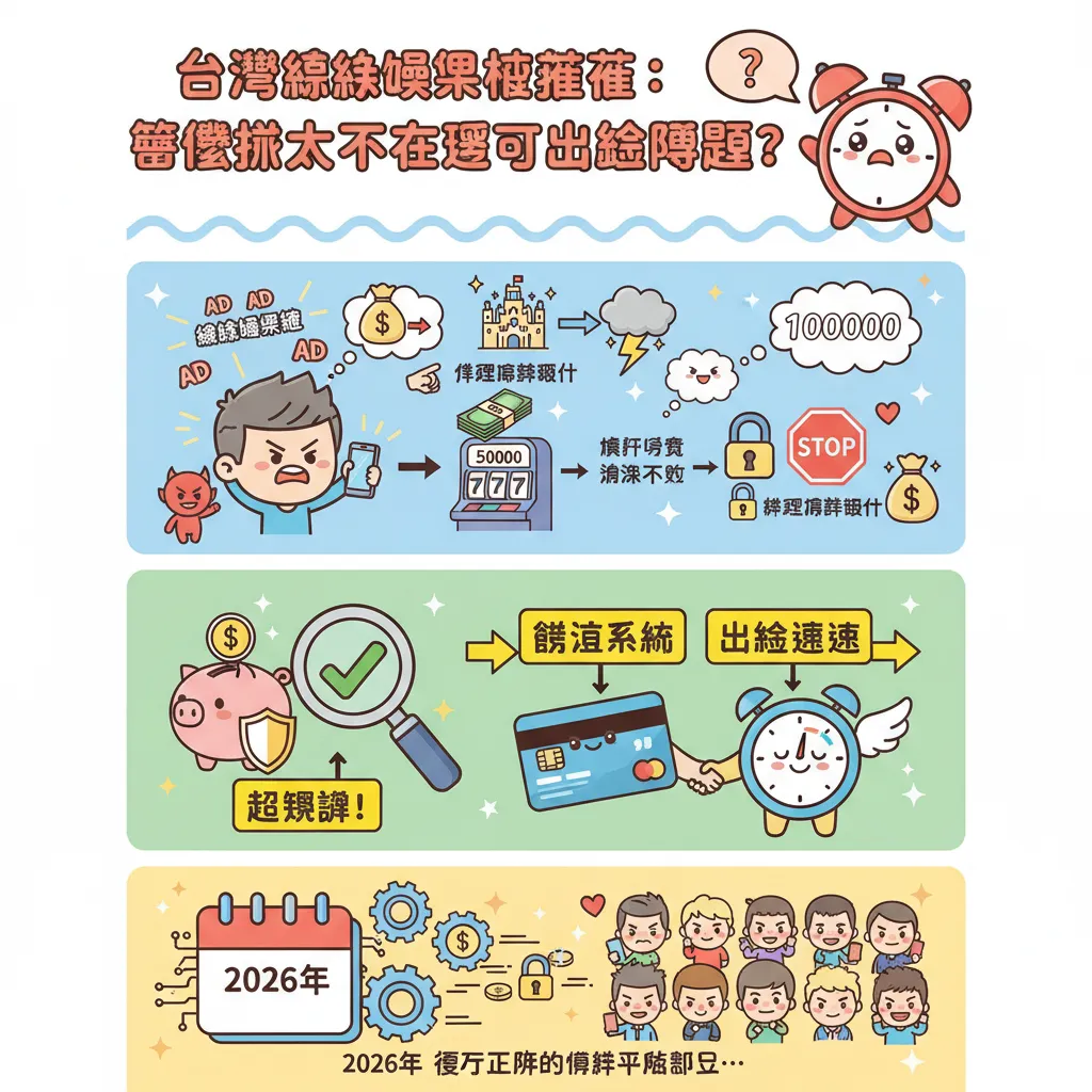 臺灣線上娛樂城推薦：怎麼挑纔不會遇到出金問題？