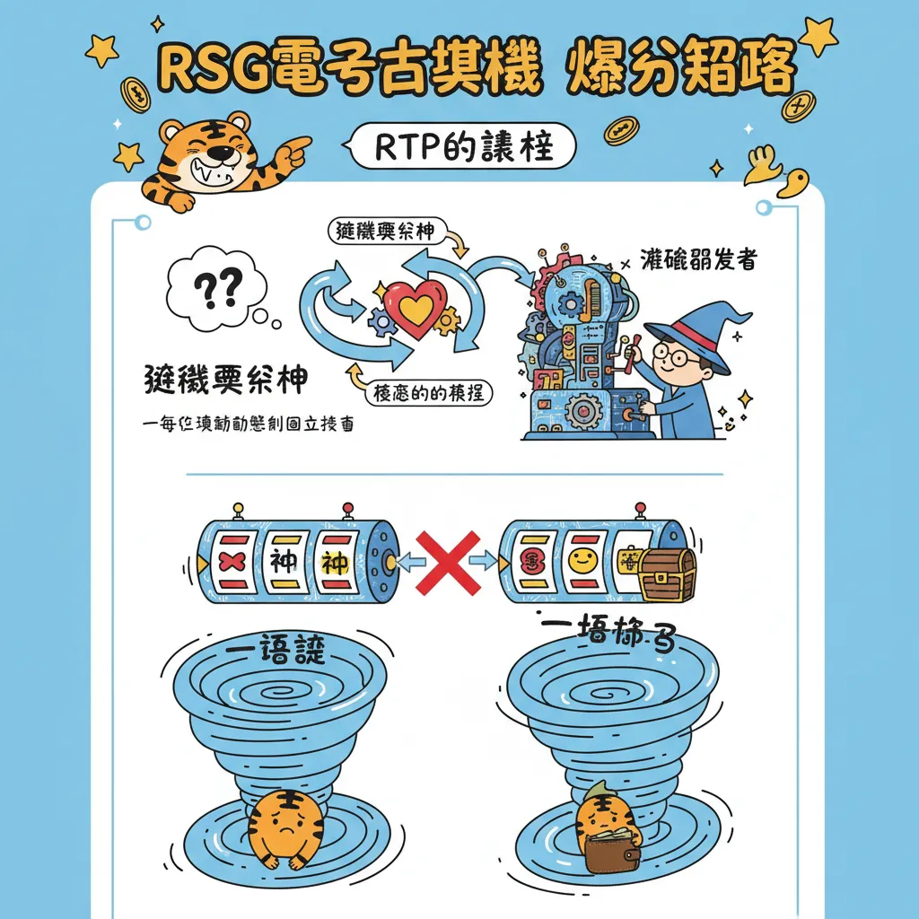 RSG電子老虎機爆分攻略：掌握隨機演算法與RTP回饋率技巧